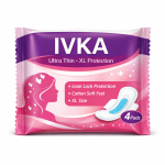 IVKA Small Pack Sanitary Pads (4 Pads)