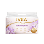 IVKA Luxe Soft Napkins – Premium 100 Pull Pack