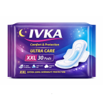 IVKA Ultra Care Sanitary Pads – XXL (30 Pads)