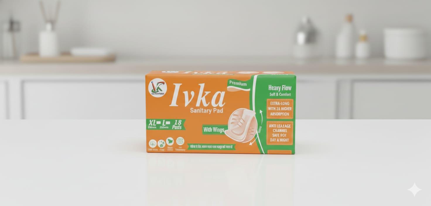 Ivka Sanitary pad 18pcs packet